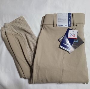 NWT Ariat Heritage Elite Knee Patch Breeches Size 30 Long